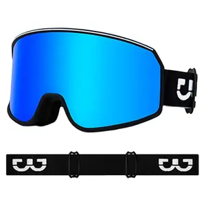 OEM Polarized खेल Eyewear स्नोबोर्ड चश्मा आंख मारना कस्टम स्कीइंग काले चश्मे खेल डबल परत स्की चश्मा बर्फ स्की काले चश्मे