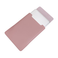 Funda Ultrafina de PU para Portátil de 13-14 Pulgadas, Bolsa Multifuncional para Computadora con Alfombrilla para Ratón, Resistente a Salpicaduras para el Viaje Diario