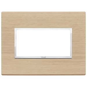 Vimar Bleached Oak Wall <b>Switch</b> <b>Plate</b> 15.35x11.6cm - Product Image 1
