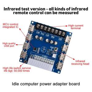 24 Pins ATX <strong>Power</strong> Supply Breakout Board USB Charging Module Adapter <strong>Power</strong> Connector Support 3.3V/5V/12V for <strong>TV</strong> <strong>Power</strong> <strong>Amplifier</strong> - Product Image 4