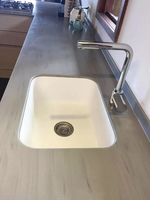 Acryl-Mineralwerkstoff Moderne Waschtischplatte Große Platte Küchen-Esstisch