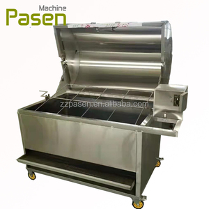 Máquina de Rodizio Brasileño de Acero Inoxidable, Máquina Eléctrica de Shawarma 220V, Nueva Parrilla Giratoria de Gran Capacidad para Asar Cordero <span class=keywords><strong>Entero</strong></span> - Product Image 1