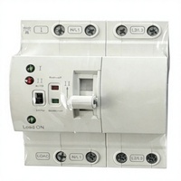 Commutateur de transfert automatique double alimentation QTQ8P 80 2P 4P Type Réseau 220V pour utilisation avec les équipements de distribution d'énergie électrique