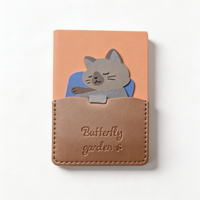Cuaderno A7 Personalizado con Bolígrafo, Diario Kawaii con Dibujos Animados, Mini, Venta al Por Mayor