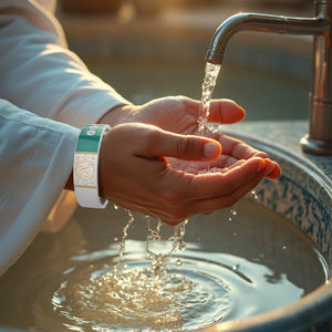 Bracelet intelligent en silicone avec contrôle NFC pour l'apprentissage du Coran par Ayah par Ayah, cadeau islamique, bracelet <span class=keywords><strong>Avido</strong></span> du Saint Coran - Product Image 6