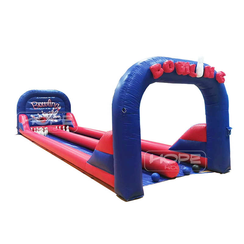 Feestverhuur Commercieel Park Kinderen Volwassenen Sport Carnaval Leuk Outdoor Grote Opblaasbare Bowlingspellen Te Koop