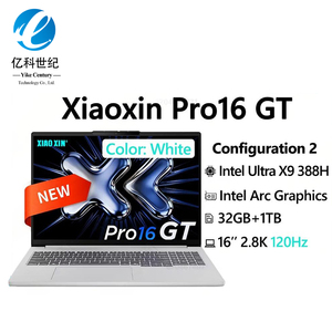 โน้ตบุ๊กเกมมิ่งสำหรับธุรกิจและส่วนตัวรุ่นใหม่ล่าสุดปี 2026 XiaoXin Pro 16GT Ultra5-338H/Ultra X9-388H หน่วยความจำ 32GB ความจุ 1TB หน้าจอ 16 นิ้ว ความละเอียด 2.8K ตัวเครื่องโลหะ พร้อม SSD - Product Image 3