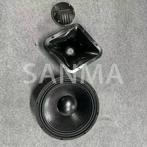 Monitor de escenario profesional pasivo SAWA Audio VTX M22 dual de 12 pulgadas con controladores de neodimio y potencia RMS de 1500W - Product Image 6