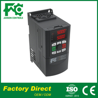 Inversor Vectorial Monofásico/Trifásico de 220V, Variador de Frecuencia Variable (VFD) IP20 con Función PID, 0.4-75KW, 4KW, Certificado CE ISO