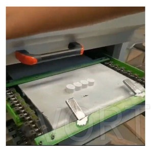 เครื่องขัดวัสดุแบบสองด้านขนาดเล็กอัตโนมัติ รุ่น Vortek P2S280 สำหรับงานอุตสาหกรรม ใช้กับวัสดุขนาดเล็ก แบบรางเลื่อน สำหรับงานไม้ - Product Image 2