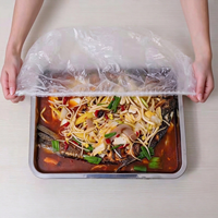 Film alimentaire élastique jetable de qualité alimentaire, couvre-bac réutilisable, film étirable pour le stockage en cuisine