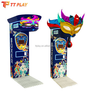 Máquina de Boxeo TT PLAY Carnival con Pantalla LED de Puntuación, Juego Interactivo que Funciona con Monedas para Parques de Diversiones y Bares - Product Image 1