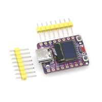 ESP32-C3 Papan Pengembangan OLED Antena Keramik Papan Pengembangan ESP32 Wifi Layar 0,42 inci