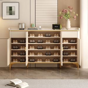 Mueble <span class=keywords><strong>Zapatero</strong></span> Moderno de Madera de Lujo, Organizador de Almacenamiento, Mesa Consola para Sala de Estar, Mueble <span class=keywords><strong>Zapatero</strong></span> para Entradas - Product Image 4
