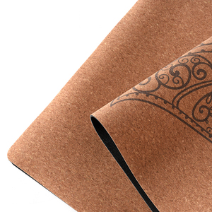 Mats De <span class=keywords><strong>Yoga</strong></span> De Corcho Se puede personalizar Cork <span class=keywords><strong>Yoga</strong></span> Floor Mat - Product Image 5