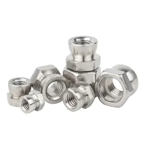 M6 M8 M10 M12 Stainless Steel 304 Security Tamper Proof Nut Break Away Shear Nut Anti Theft Nut