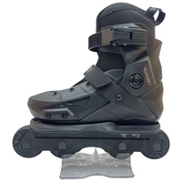 Patins à Roulettes Acrobatiques de Haute Qualité pour Adolescents, Patins en Ligne Agressifs à Taille Réglable pour Utilisation en Extérieur