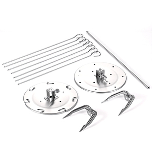 Four à rôtisserie <span class=keywords><strong>vertical</strong></span> RAF R.8630 1500W, multifonctionnel, pour la maison, avec brochettes électriques et rotation à 360 degrés - Product Image 6