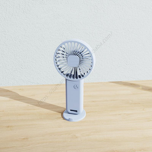 Ventilador de Escritorio WXL188 con Base, Soporte para Teléfono Móvil, Mini Ventilador de Mano Portátil, Recargable por USB, Venta al Por Mayor - Product Image 6