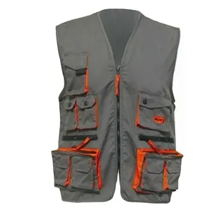 Gilet di sicurezza da uomo industriale uniforme da lavoro per abbigliamento da lavoro da costruzione gilet multi-tasche prezzo di fabbrica gilet da lavoro all'ingrosso