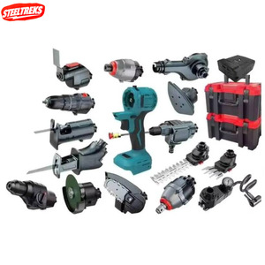 Ensemble d'outils électriques sans fil 21V, kit 18-en-1 avec batterie Li-Ion, multifonctions, vente en gros d'usine TR 21V sans fil - Product Image 3