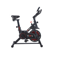 Vélo vertical personnalisé avec résistance infinie et charge maximale de 120 kg pour l'entraînement à domicile