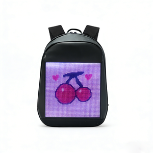 LED Display Screen Light Mochilas Phone APP Programmable Full Color Picture Logo Text Backpack <strong>Lap</strong> <strong>Top</strong> <strong>Bag</strong> Students School <strong>Bag</strong> - Product Image 3