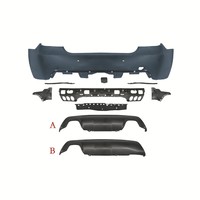 Kit carrosserie complet style MT pour BMW Série 5 E60 (2004-2010) : pare-chocs avant, pare-chocs arrière et jupes latérales