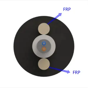 Manufaktur FRP/GRP/GFRP Batang Serat Kaca untuk Kabel Optik