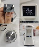 Appareils ménagers de cuisine Robot Aid Batteur à oeufs électrique Affichage Lcd Pâte à gâteau Mélangeur sur socle