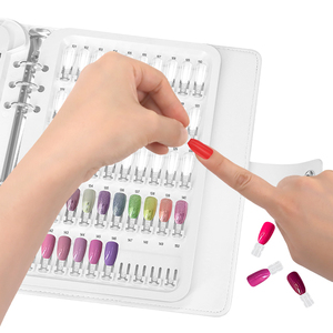 Muestras de Color de <span class=keywords><strong>Uñas</strong></span> Mejoradas, 150 Colores, Plástico Desmontable, Libro de Exhibición de 150 Colores de Esmalte de <span class=keywords><strong>Uñas</strong></span> para Salón - Product Image 6