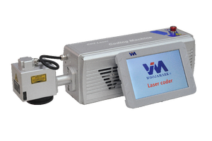 Tốc Độ Cao Trực Tuyến Bay CO2 Laser Máy Đánh Dấu Cho Mã Hóa Ngày Trên Chai 20W 30W Sợi Máy In Laser - Product Image 4