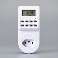Mini Temporizador Digital LCD de 220V, Interruptor de Tiempo Semanal con Precisión de Milisegundos para Uso en la Cocina