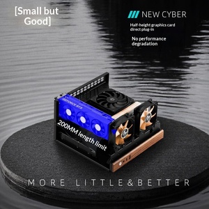 Boîtier Mini ITX Sugar Cube Mechanical <span class=keywords><strong>Master</strong></span> E06, petite boîte horizontale pour ordinateur de bureau à domicile - Product Image 5