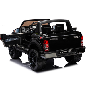 Powerwheels 24V Battery Powered 4-<b>Wheel</b> Remote Control <b>Plastic</b> Ride-On Truck for 2-8 Years 2 Seats - Product Image 2