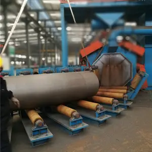 Steel pipe anti-corrosion coating production line internal and external anti-corrosion spray machine 3PE competitive price