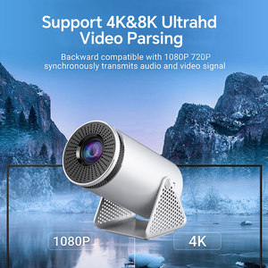 Máy chiếu thông minh nâng cấp mới HY300 RK3566 lõi tứ WiFi6G kết nối không dây siêu tốc BT5.0 4K 8K HD Android 12 - Product Image 2