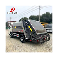 Camion compacteur de déchets Dongfeng 4*2 10CBM pour la collecte et la compression des déchets, camion d'occasion