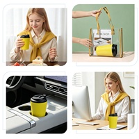 Taza de Café Pequeña de Acero Inoxidable de 12 oz, Taza de Viaje Portátil con Aislamiento al Vacío, Taza de Café Reutilizable, Proveedor Mayorista con Logotipo Personalizado