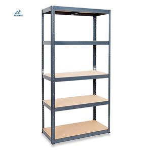 Scaffalatura in Acciaio Zincato a 5 Ripiani Sistema di <span class=keywords><strong>Scaffali</strong></span> Antiruggine per Supermercato e Casa - Product Image 3