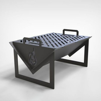 Foyers personnalisables de gril extérieur durable de barbecue de camping
