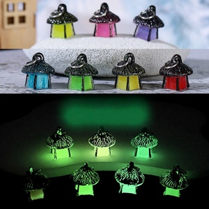Lanterne de cheval haute luminosité, miniature, pour aménagement paysager, fournitures d'art et d'artisanat, breloques DIY pour coques de téléphone et décoration - Product Image 1