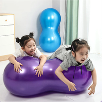Vente en gros, balle de Fitness Anti-éclatement, PVC personnalisé, balle de yoga avec pompe, Yoga, Pilates, équipement d'exercice d'équilibre