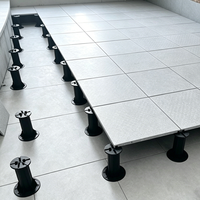 Pieds de nivellement réglables en plastique TAURUS pour dalles de terrasse extérieures en PP