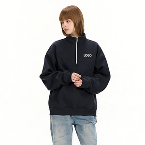 2026 Top Quality Spring Men Sports Clothing Cotton Pullover Tracksuit and Pants Clothe Aloe Quarter Zip Set - Product Image 1