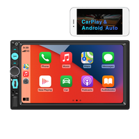 Lecteur MP5 double DIN Bluetooth 7 pouces, autoradio 2 DIN 7 pouces, vidéo MP5, USB, audio, Mirror Link, radio FM pour voiture