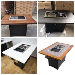 Коммерческая электрическая гриль-плита <span class=keywords><strong>Teppanyaki</strong></span> с горячим горшком для использования в ресторане - Product Image 2