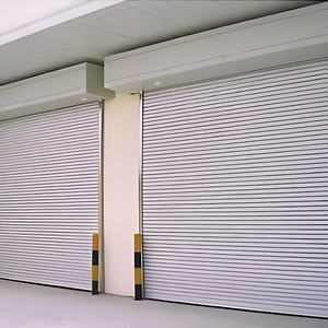 Portes <span class=keywords><strong>de</strong></span> <span class=keywords><strong>garage</strong></span> à enroulement automatiques en alliage d'aluminium, finition moderne, pour villa extérieure - Product Image 3