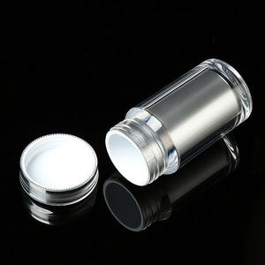 Botella de Medicina Acrílica a Prueba de Luz <span class=keywords><strong>para</strong></span> <span class=keywords><strong>el</strong></span> Cuidado de la Salud, con Serigrafía, <span class=keywords><strong>para</strong></span> Tabletas, Dulces y Píldoras, con Boca Ancha - Product Image 3