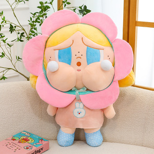Dibujos animados Cry Baby Cute Girly Heart Peluche <span class=keywords><strong>de</strong></span> juguete Adorno <span class=keywords><strong>de</strong></span> escritorio o regalo <span class=keywords><strong>de</strong></span> cumpleaños para mujeres Chic Figura <span class=keywords><strong>de</strong></span> muñeca periférica - Product Image 1
